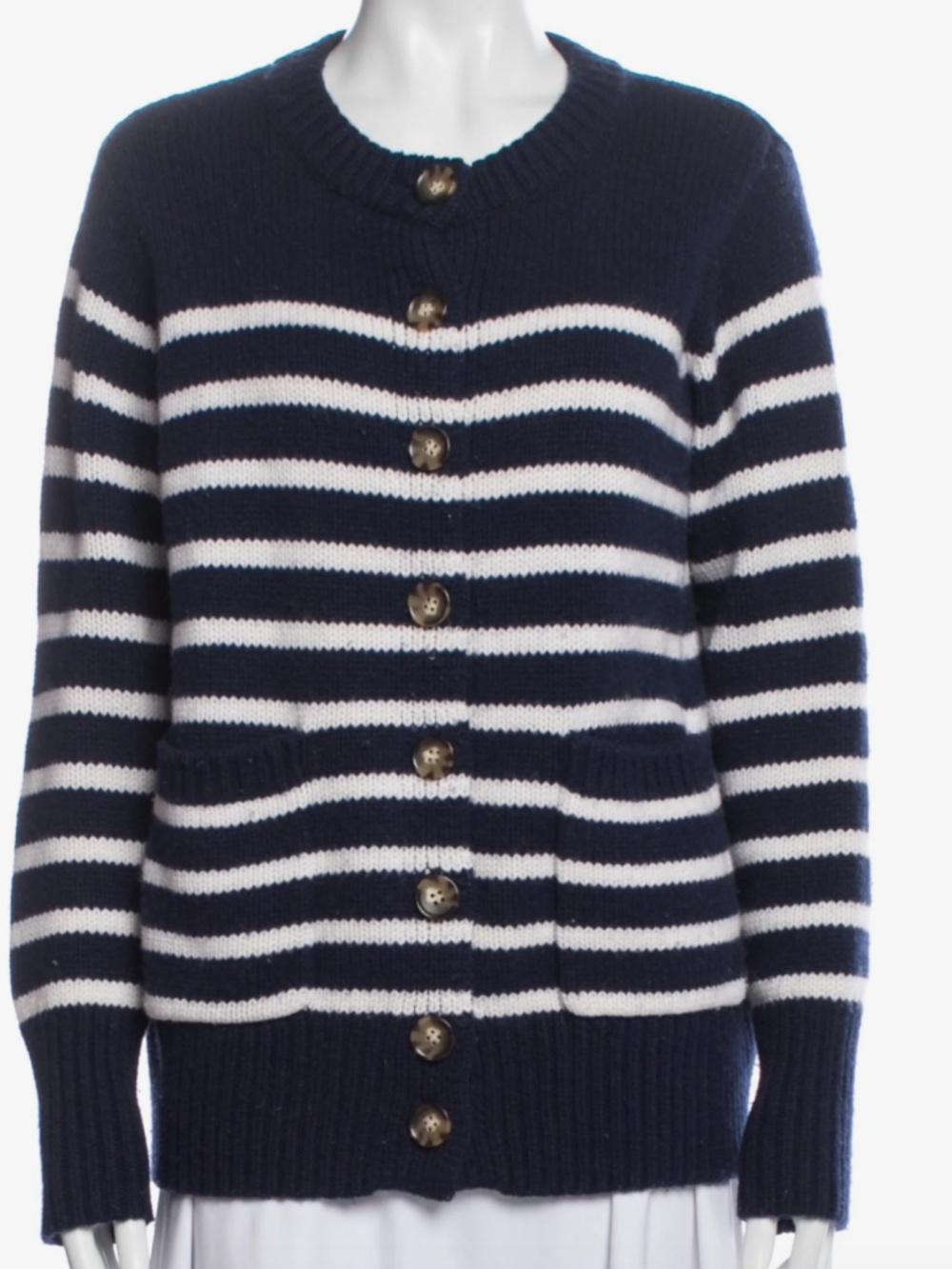 La Ligne Marin Cashmere Cardigan - XS